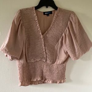 Alice Blue blouse dusty pink size L